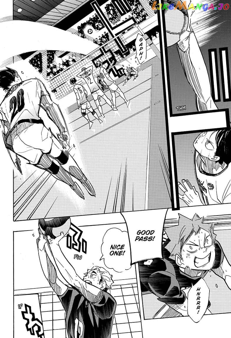 Haikyuu!!, Chapter 390 image 03